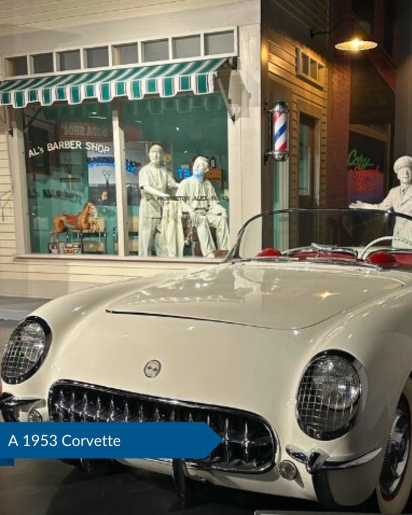 Original Corvette in the National Corvette Museum